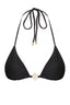 SUZU Bikini Top VESA Triangle Bikini Top - Ebony