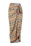 SUZU Long Sarong SUZU Signature Print OLEA Long Sarong