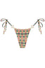 SUZU Tie-Side Bottoms VESA Tie-Side Bikini Bottom - SUZU Signature Print